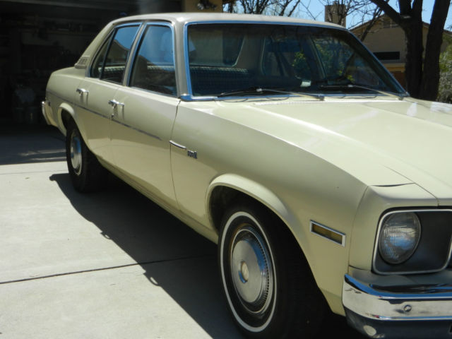 1976 4 door chevy nova - barn find - 38k original miles!