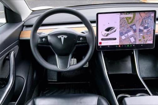 2020 tesla model 3 in manhattan, new york