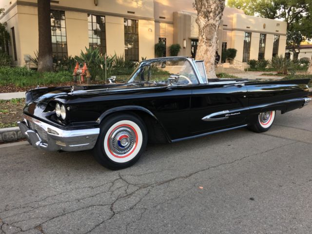 1959 ford thunderbird convertible - stunning low mileage original beauty