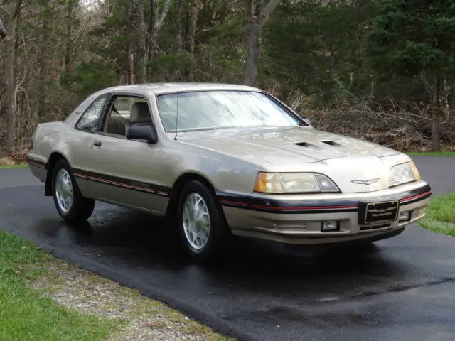 ford thunderbird turbo coupe and ford nos thunderbird parts