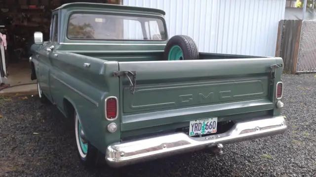 1960 gmc short box pickup with original v6 power glide automatic