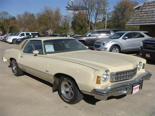1975 chevrolet monte carlo-- rare, one owner, 54k miles!