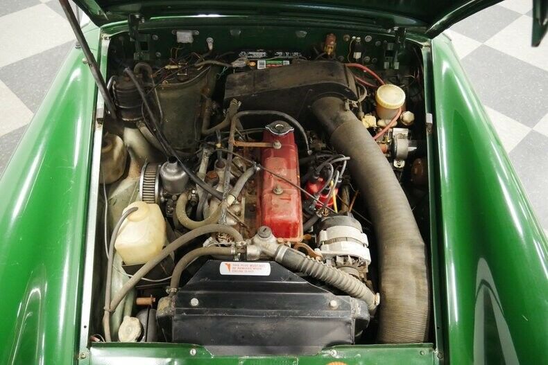 classic vintage mg midget convertible