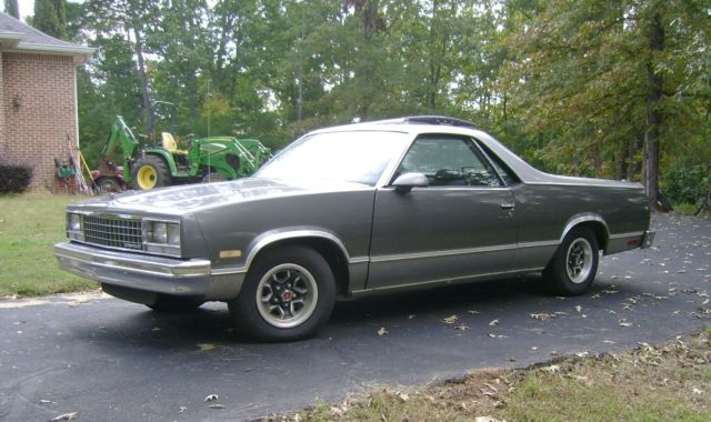 1986 el camino no reserve purchased from original owner estate