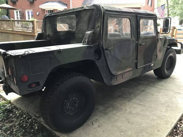 1992 m998 am general hummer h1 humvee