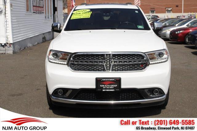 2016 dodge durango citadel