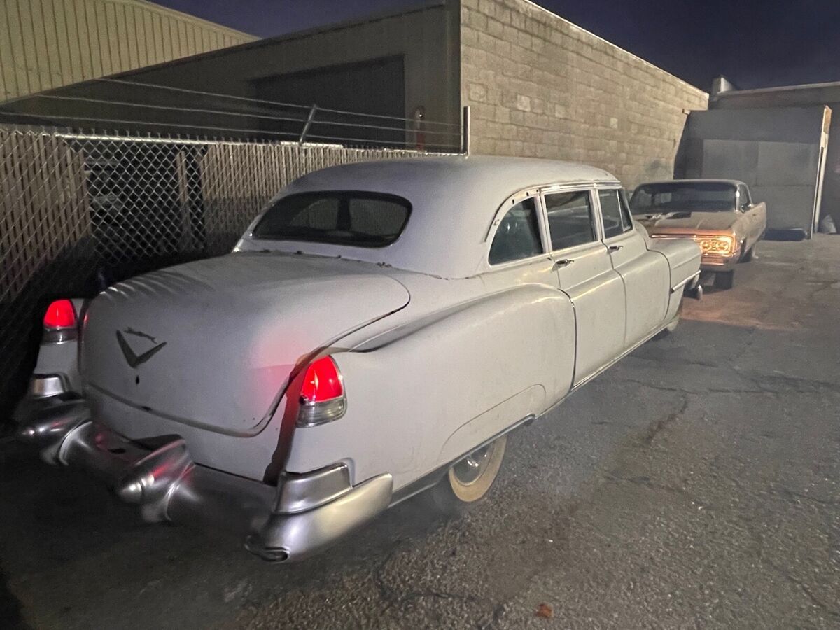 1953 cadillac fleetwood 75 sedan white fleetwood limousine