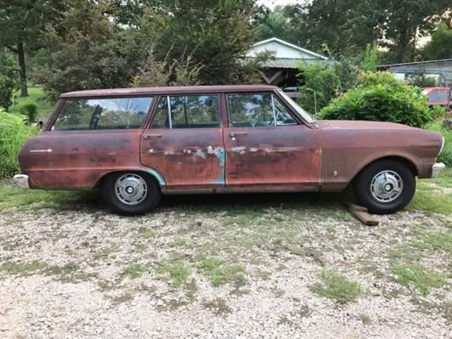 1963 chevrolet chevy ii nova wagon 4-door