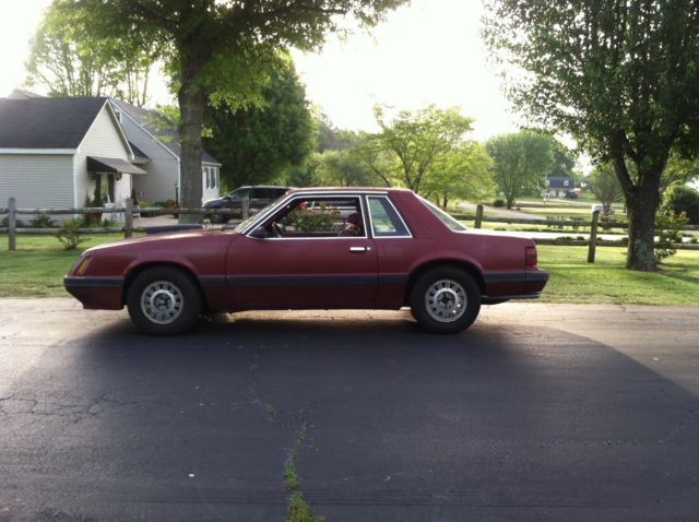 1985 ford mustang lx with 396 stroker motor