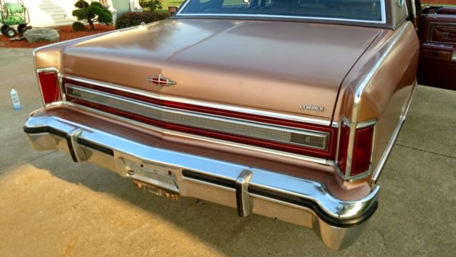 1979 lincoln town car garage find
