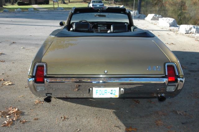 1969 oldsmobile 442 convertible 4 speed muncie