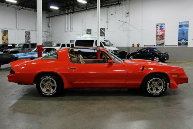 1980 chevrolet camaro 12046 miles orange coupe 350ci v8 4 speed automatic