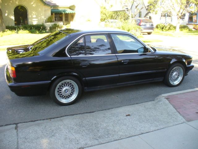 clean california rust free 1991 bmw 535i rare 5 speed manual runs great