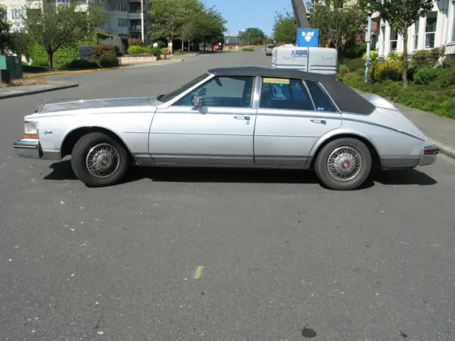 cadillac seville 1985 bustleback collector registered vin 166ks698xfe827033