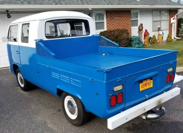 1968 3 door volkswagen vw custom dual cab pickup so cool!!
