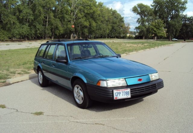 1993 chevy cavalier station wagon, super clean, 54,198 orig. miles, runs perfect