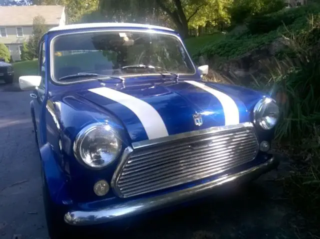 1983 austin mini 1000 hle ritz - tahiti blue - beautiful classic mini!