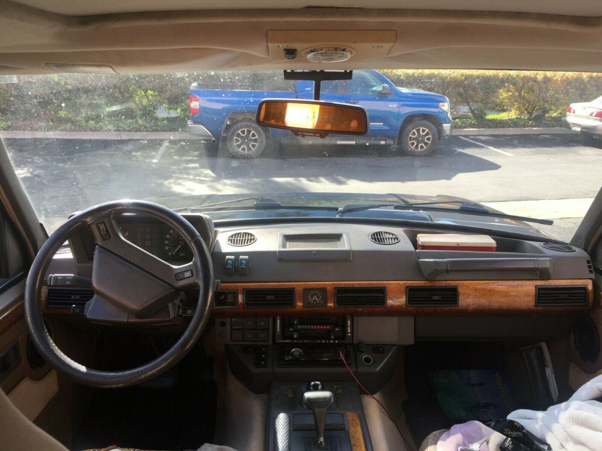 1993 land rover range rover classic 4x4 black loaded with extra's