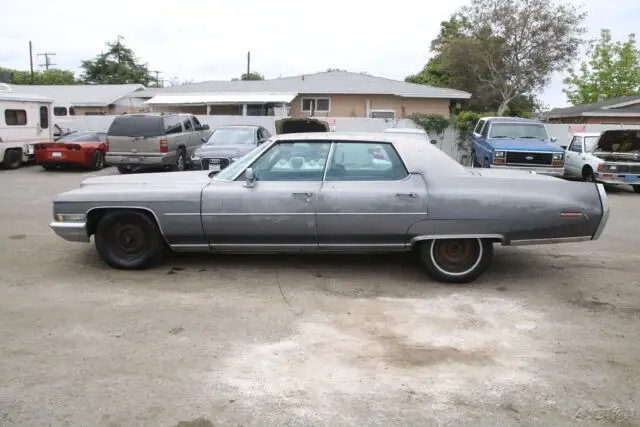 1971 cadilla deville sedan v8 automatic no reserve