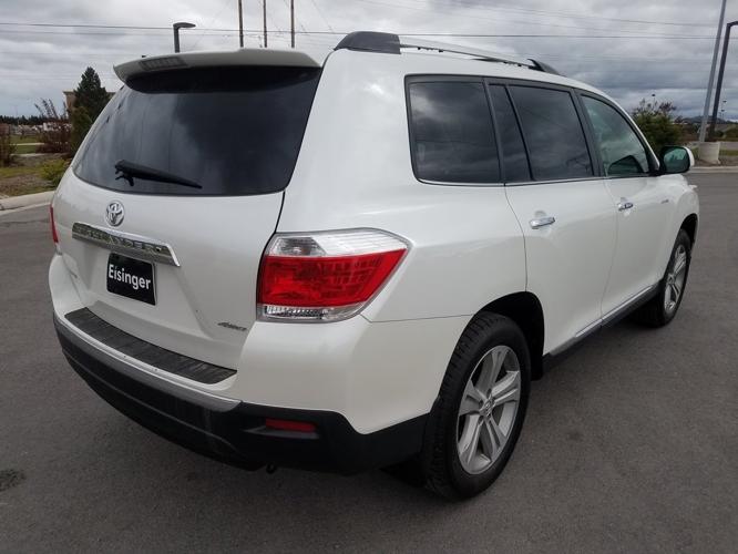 used 2012 toyota highlander limited kalispell, mt 59901 for sale in evergreen, montana