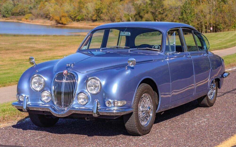 1966 jaguar 3.8 s-type sedan four speed synchromesh manual 35442 miles