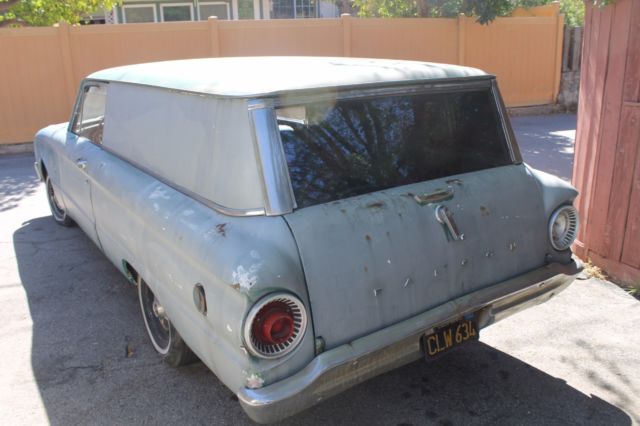 1962 ford falcon sedan delivery california rust free barn find