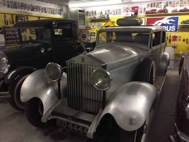 1934 rolls royce 20/25 saloon - motor + drivetrain completely restored