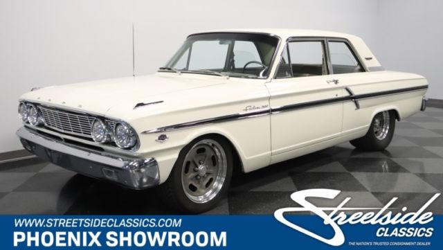 1964 ford fairlane twin turbo sedan 4-speed w/ od classic vintage collector