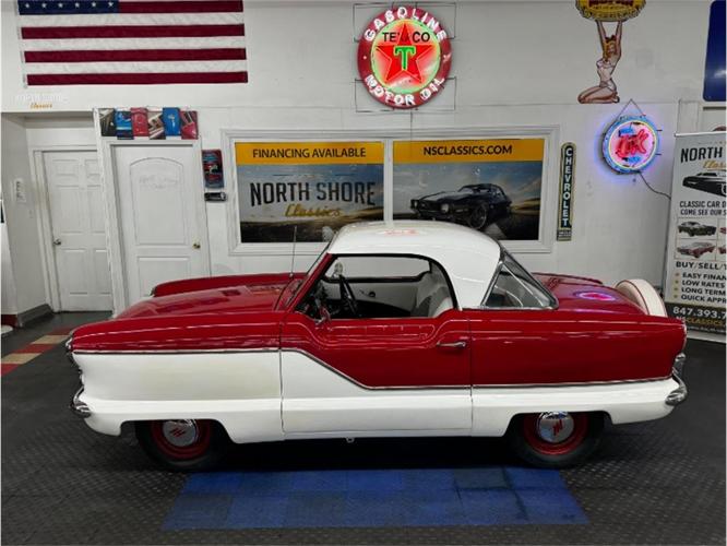 1956 nash metropolitan in mundelein, illinois