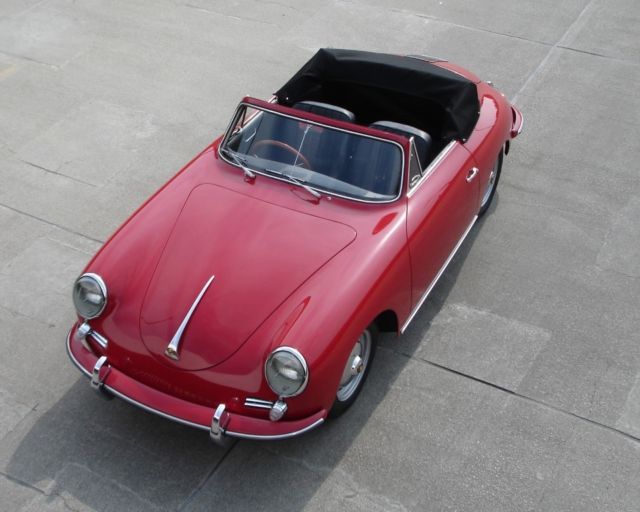 1960 356 b cabriolet / right-hand drive / fully restored / extra clean