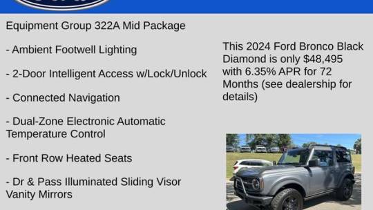 2024 Ford Bronco black diamond