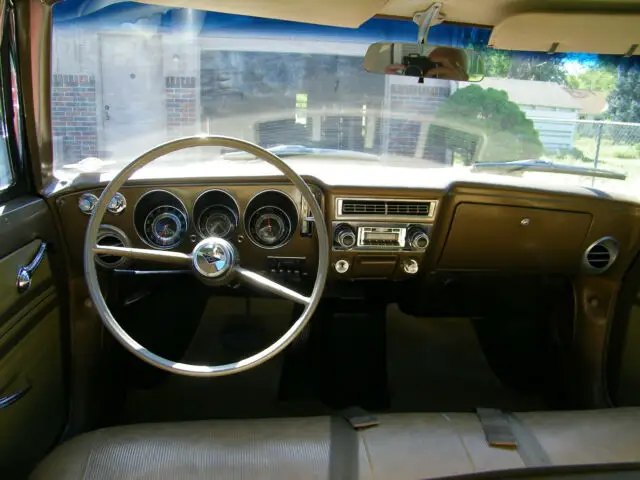 1966 corvair 4 dr h/t factory air