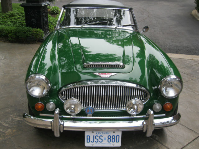 1966 austin healey 3000 bj8 mkiii frame up restoration, 2k miles, no reserve