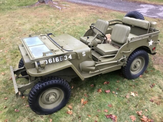 1945 willys mb - cj military jeep. gpw