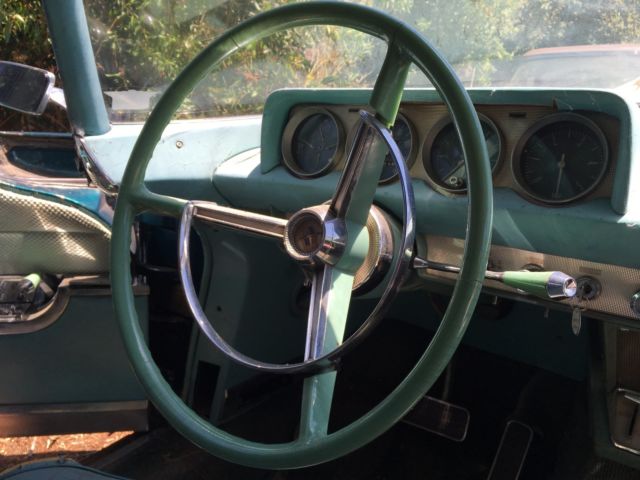 1956 lincoln continental mark ii - green beauty ready for restoration