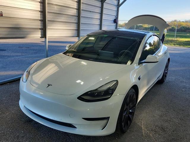 2022 tesla model 3 performance