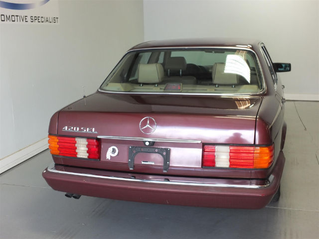 1990 mercedes 420sel - looks/runs/drives good! no reserve! clean carfax!