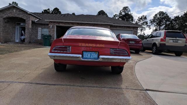 pontiac trans am tribute with 47320 documented mileage