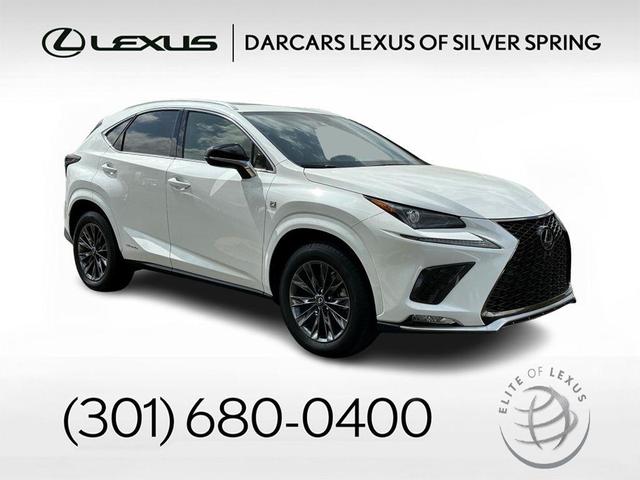 2021 lexus nx 300h f sport black line