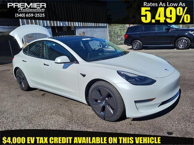 2021 tesla model 3 standard range plus