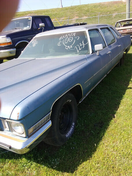 1972 cadillac fleetwood 75 limousine project solid 472 v8 1971 1973 limo 472