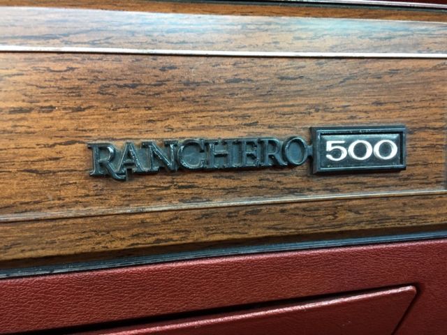 1978 ford ranchero 500 barn find