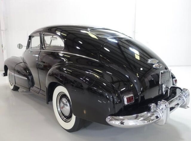 1947 oldsmobile series 66 coupe black rwd automatic
