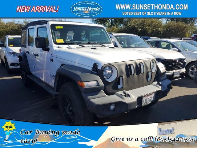 2018 jeep wrangler unlimited sport