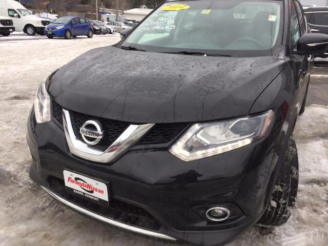 2014 nissan rogue sl awd sl 4dr crossover for sale in barre, vermont