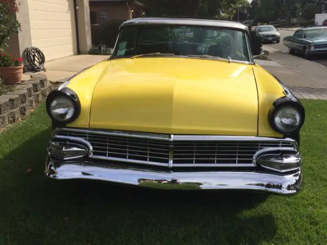 1956 ford fairlane victoria - new 302 gt-40 crate engine (4900 miles)
