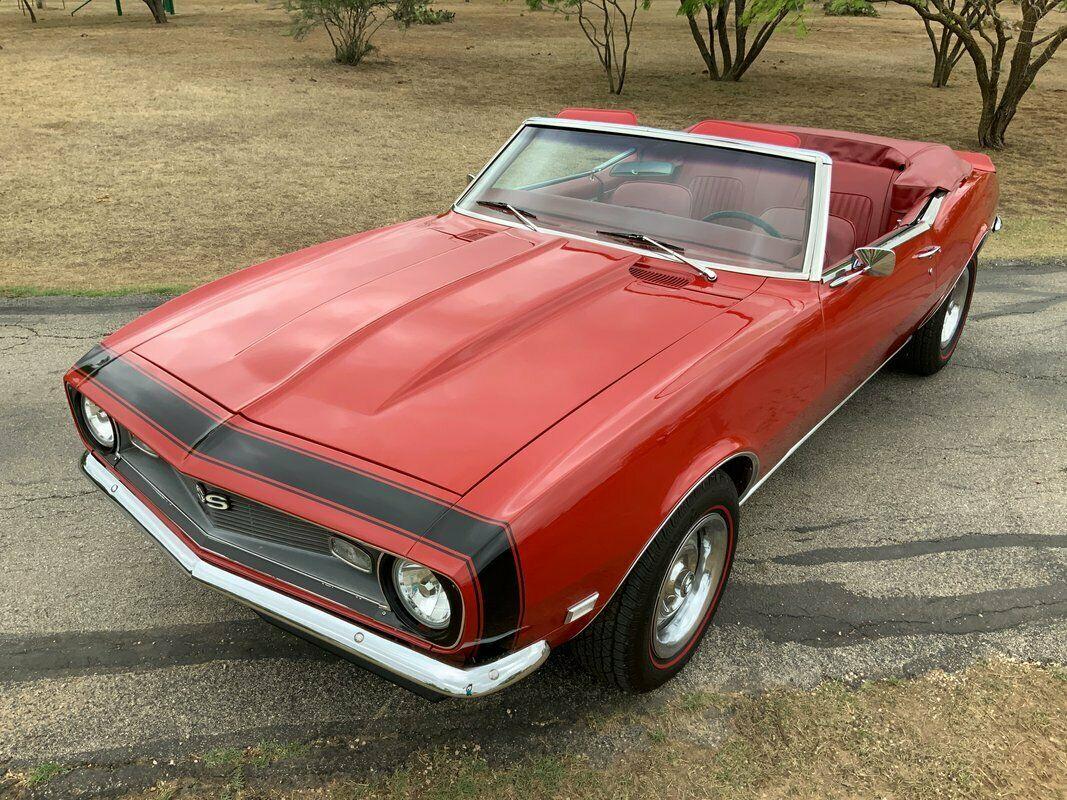 1968 chevrolet camaro ss clone convertible 700-r4 automatic