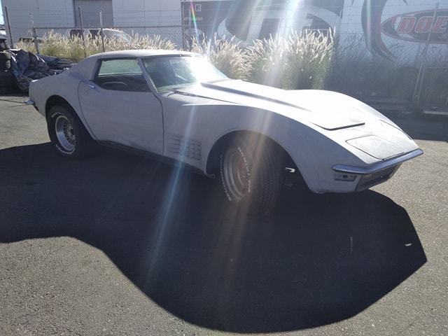 1971 corvette stingray - primered project car