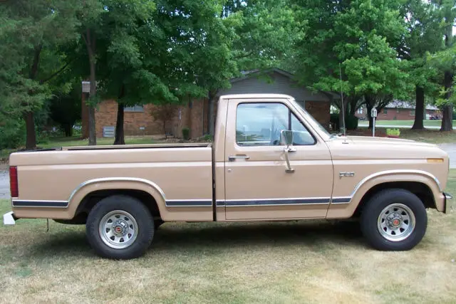 clean 84 ford f-150 351 windsor ex 4 speed short bed v8 pickup truck 1984 f150