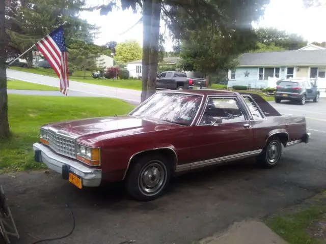 1985 ford ltd crown victoria 2 door